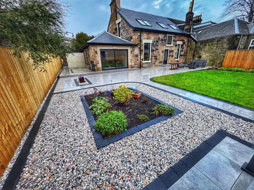 Ardara paving installed by Neil Walker landscaping