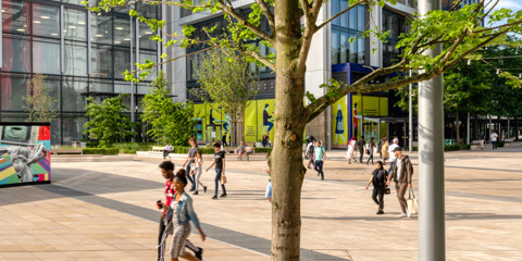 International Quarter London - Indian Sandstone