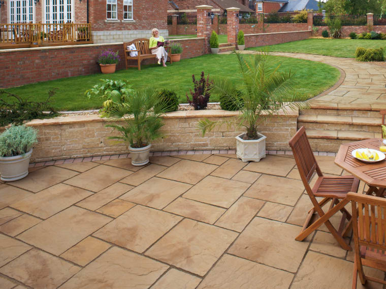 stone garden paths