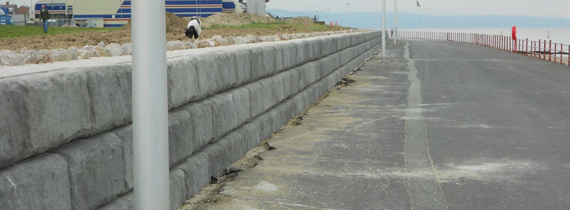 West Rhyl Coastal Defence Hero Image